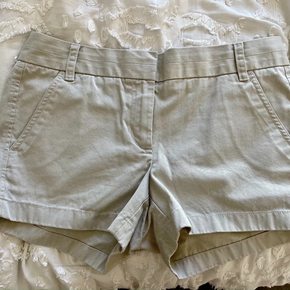 J. CREW Chino Shorts Size 4
